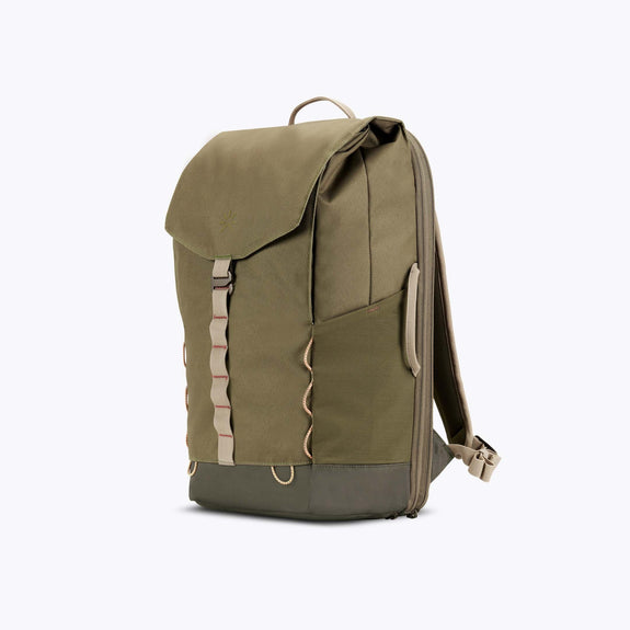 Nook Backpack Olive Green + Smart Packing Cube 10L All Black