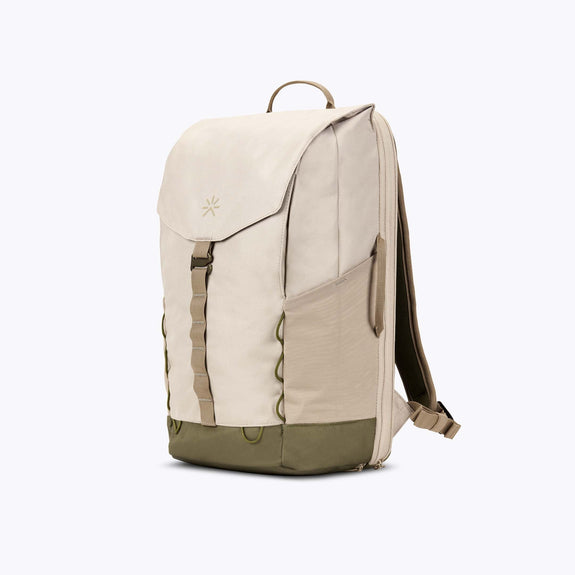 Nook Backpack Walnut Sand + Nook Pouch Olive Green