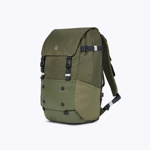 Shell Backpack Cypress Green + Wardrobe + FidLock® Pouch Cypress Green + Camera Cube