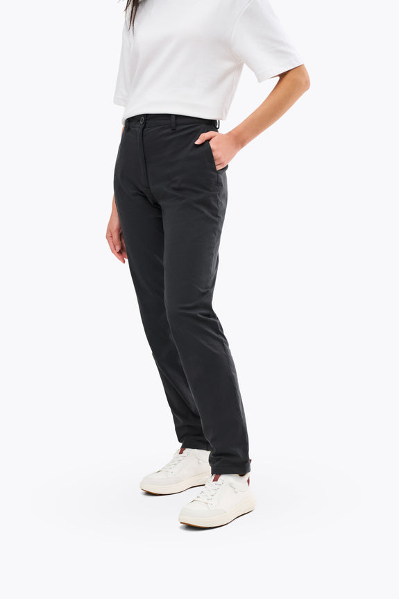 Women's Chino Pant All Black